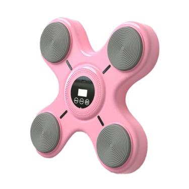 Imagem de Dynwave Máquina de Boxe Inteligente Treinador de Boxe Inteligente Kickboxing Tapete de Alvo de Boxe Karatê Mma Música Alvo de Boxe Alvo Musical, Rosa