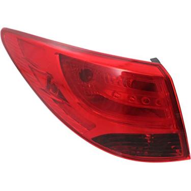 Imagem de CarLights360 Para Hyundai Tucson 2010-2015 Conjunto de luz traseira lado do motorista | com lâmpadas | Certificado DOT | HY2804118