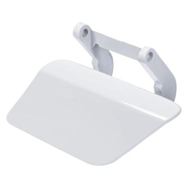 Imagem de Motoforti Tampa do bocal da arruela do farol do para-choque dianteiro esquerdo tampa do bocal de acabamento do para-choque para Mercedes-Benz C350 2008-2015 Nº 2048804224 Branco