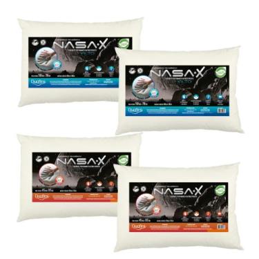 Imagem de Kit Travesseiros Nasa X Alto e Nasa X Baixo - Duoflex
