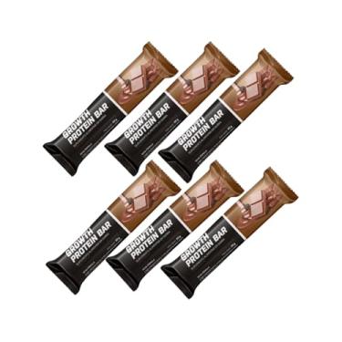 Imagem de Barra de Whey Protein 30g Chocolte - kit com 6 un - Growth Supplements