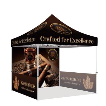 Imagem de ABLEM8CANOPY Barraca personalizada 25,4 x 25,4 cm com logotipo, tenda de dossel pop-up personalizada com paredes opcionais para eventos de negócios, feiras, feiras de fazendeiros, bolsa de rolo incluída (garro)