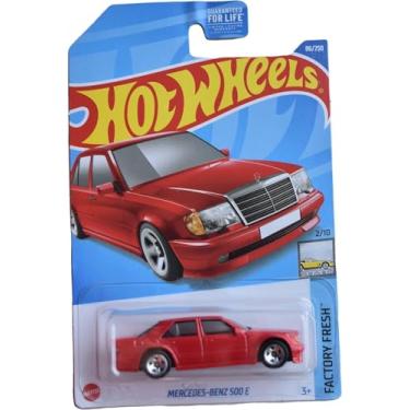 Imagem de Hot Wheels 2022 - Mercedes-Benz 500E - RED - Factory Fresh 2/10