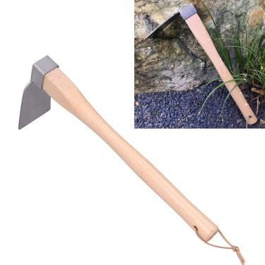 Imagem de Enxada de Jardim, Enxada de Enxada de Enxada de Enxada de Mão Com Uma Mão Simples e Prática de Acabamento Fino Pequeno para Enxada Forjada de Aço Inoxidável