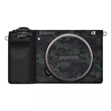 Imagem de Adesivo de corpo de câmera Alpha 6700 película protetora de vinil decalques acessórios para Sony A6700 (Mamba Green)
