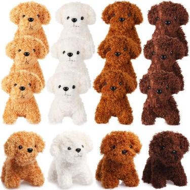 Imagem de Chaveiros Pelúcia Mini Dog Skylety - Kit com 12 Unidades
