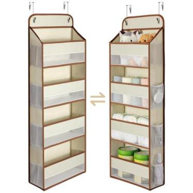 Imagem de Organizador de Porta Yecaye - Suporta até 16kg - Bege