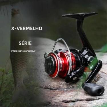 Imagem de Mini Carretel de Pesca Giratório 800 Engrenagens - Ideal para Oceano, 