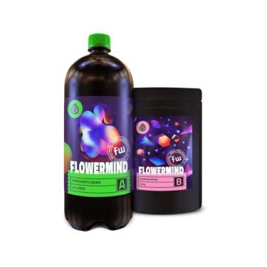Imagem de Kit Nutrição Fertilizante G 2.5 L + Blend Rochas Flower Mind - Flowerm