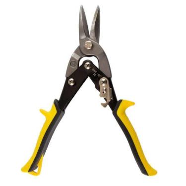 Imagem de Tesoura Aviação Reta 10" Funileiro Corta Chapa Corneta 23.285.01, 10"