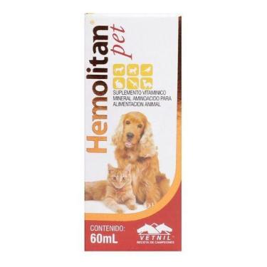 Imagem de Hemolitan Pet 60 Ml - VETNIL
