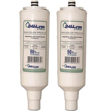 Imagem de Kit 2 Filtro Refil Compatível Purificador Colormaq Premium