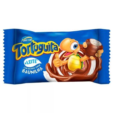 Imagem de Tortuguita Chocolate ao Leite com Recheio de Baunilha 15,5g - Arcor
