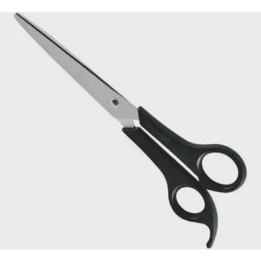 Imagem de Tesoura Grande Para Corte De Cabelo Fio A Laser 7 Flex Mundial
