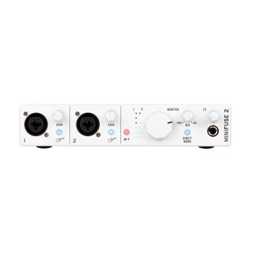 Imagem de Interface USB de áudio e midi arturia MiniFuse 2 Branco