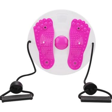 Imagem de Placa de disco de cintura torção abdominal, equilíbrio de emagrecimento da cintura, disco giratório, prancha de torção, exercício com sola para pés de massagem - academia de ginástica em casa para