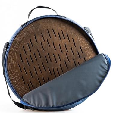 Imagem de Rain Disk "Water-Fall" 40,6 cm | Instrumento de cura sonora | Som de água relaxante | Tambor do oceano | Som meditativo de 60 segundos | Com uma bolsa protetora macia