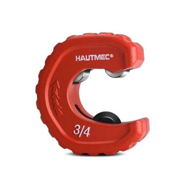 Imagem de HAUTMEC Cortador de tubo de cobre automático de 3/10.2 cm Pro - Capacidade nominal máxima de tubo de 0,9 cm (diâmetro externo de 7/20.3 cm), para cobre, alumínio, tubo de latão e conduíte de parede