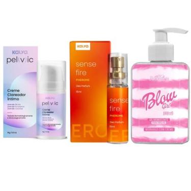 Imagem de Creme Clareador Aromatizante Virilha Blow Perfume Sense Fire - Kalya