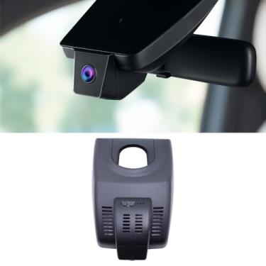 Imagem de Câmera veicular 4K adequada para Toyota RAV4 2022 a 2025 LE Limited SE Adventure XLE Premium XSE com orifício de ventilação, visual OEM, vídeo UHD 2160P, gravação em loop, plug & play (câmera frontal