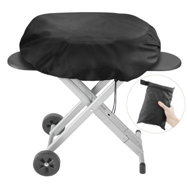 Imagem de MJFSGYO Capa Para Churrasqueira Resistente, Portátil Churrasqueiras Coleman Roadtrip Lx/Lxx/Lxe/285 E Smoke Hollow 205, Em Tecido Oxford 600D À Prova D'Água Áreas Externas Com Bainha Ajustável, Aces