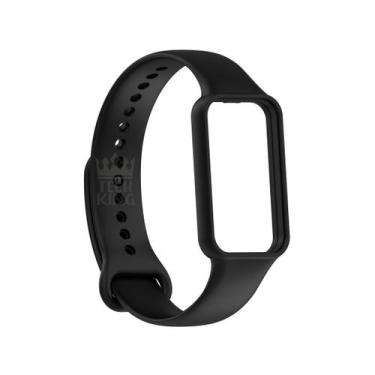 Imagem de Pulseira de Silicone Confortavel Para Amazfit Band 7 - Novo - TechKing