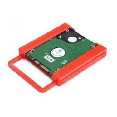 Imagem de Adaptador Vermelho Ssd Hd De 3.5 Para 2.5 Suporte Hdd Sata - TQ DESIGN
