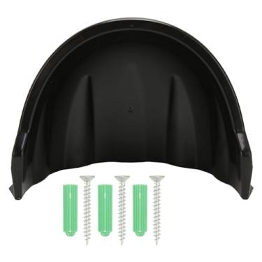 Imagem de 1. Capa de plástico ABS para câmera de segurança à prova de chuva para câmeras de vigilância externas. 2. Capa de câmera externa ABS com design de cabo oculto para segurança doméstica 3. ABS Ou (preto