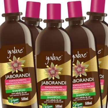 Imagem de Shampoo Jaborandi 500ml – Yabae | KIT 5 Unidades