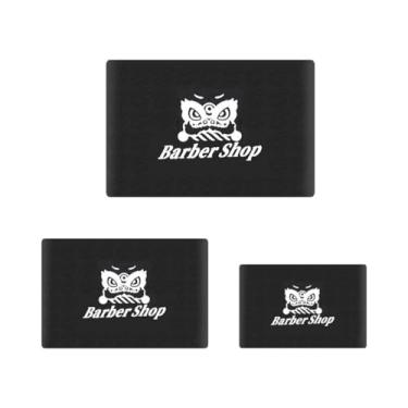 Imagem de 9 peças de mangas de antiderrapantes para cortador de cabelo, manga de cisalhamento elétrico, ferramenta de barbeiro, capa protetora para tosquiar