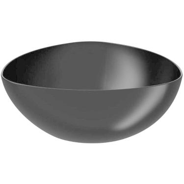 Imagem de Saladeira Triangular Tigela 3,5L Cozinha Plástico Saladas Preta Essential Coza