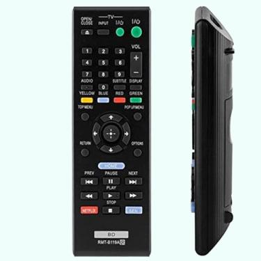 Imagem de Controle remoto de substituição RMT-B119A, adequado para Sony BD Blu-ray Disc DVD Player BDP-BX18 BDP-BX59 BDP-BX110 BDP-S185 BDP-BX310 BDP-S390 BDP-BX510 BDP-S1100 BDP-S3100 BDP-S5100 0 BDP-S 580