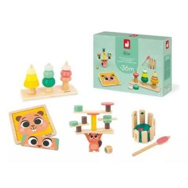 Imagem de Caixa De Jogos E Brinquedos Para Bebês Janod