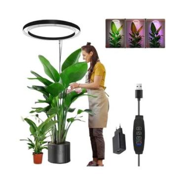 Imagem de Luminária de Crescimento LED Ajustável (165cm) - Espectro Completo par