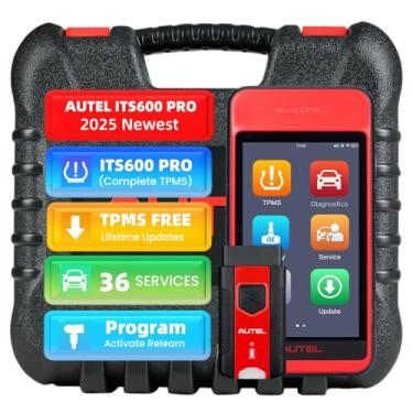 Imagem de Autel Ferramenta de programação MaxiTPMS ITS600Pro TPMS, versão atualizada do TS508, TS608, MK808TS, ITS600, funções TPMS completas, todos os diagnósticos do sistema, mais de 36 serviços, atualizações gratuitas de TPMS, funciona com TBE200