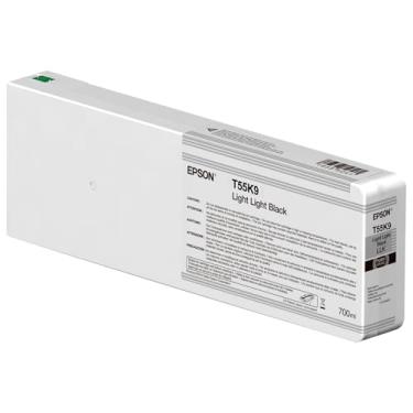 Imagem de Epson T55K9 Cartucho de tinta Tracer para SureColor SC-P6000 P7000 P8000 P9000 Preto claro 700 ml (substitui T8049)
