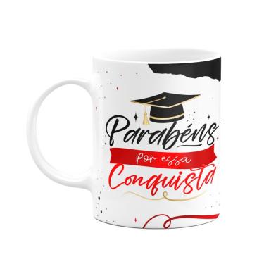 Imagem de Caneca Formatura - Parabéns por essa conquista - M2
