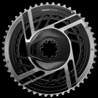 Imagem de SRAM Kit de anel de corrente vermelho 2x - 46/33t, 2 x 12 velocidades, montagem direta de 8 parafusos