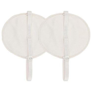 Imagem de predolo 2 peças almofadas para axilas almofadas para suor de axila invisíveis confortáveis ​​respiráveis ​​para homens mulheres laváveis ​​absorventes de suor, Pele