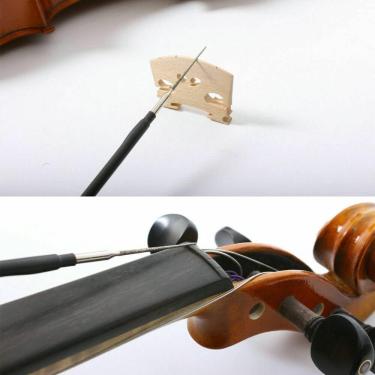 Imagem de Ferramentas Para Fabricação De Violino, 1pcs Arquivos De Slot Para Violino E Ponte, Corte De Cordas Para Violino, Acabamento Polido