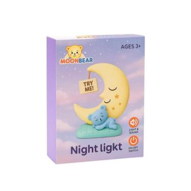 Imagem de Luminaria de mesa lua - plastico - a pilha - MOKFA IMPORT