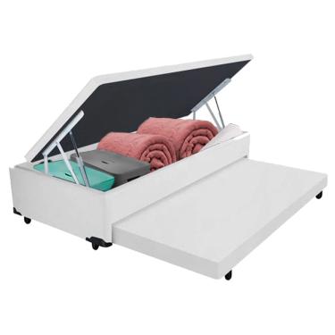Imagem de Bicama Box Baú com Cama Auxiliar Solteiro 78x188x44