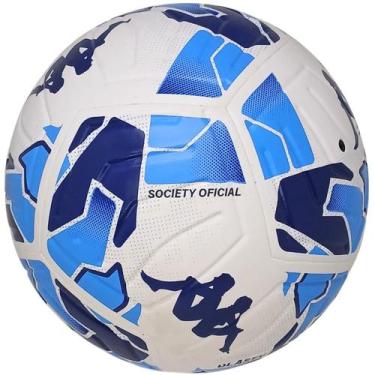 Imagem de Bola society kappa blasty + bomba de ar, Azul