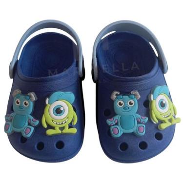Imagem de Babuche Monstros S.A Infantil Leve Unissex Boo Sully Confortável - Mar