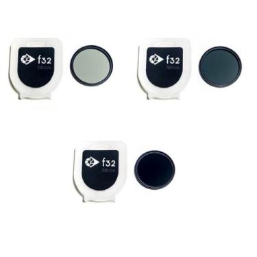 Imagem de KIT de filtros Densidade neutra ND2 ND4 e ND8 de 55mm f32