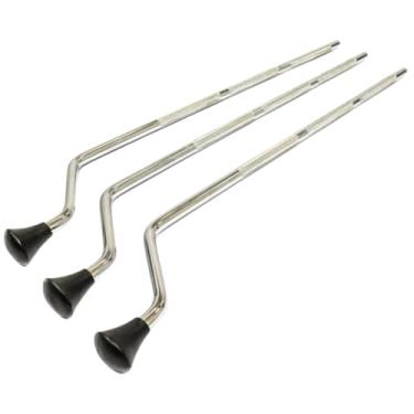 Imagem de Kit Com 3 Pés De Surdo Ps Plus Cromado 45cm X-pro C. Ibanez