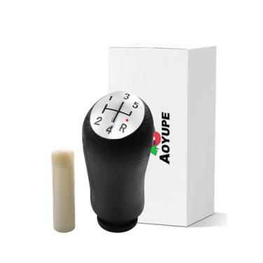 Imagem de Akso Aoyupe 1 peça com capa de metal brilhante e modo Red Dot R de 5 velocidades, adequado para botões de câmbio manuais elegantes compatíveis com Renault e outros veículos.