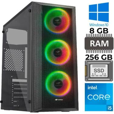 Imagem de Computador Core i5-3550, SSD 256GB, Memória 8GB, GAB MT-G220BK, Window