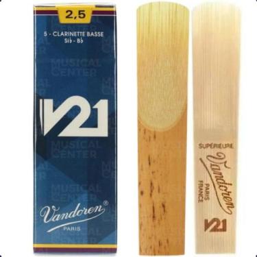 Imagem de Palheta p/clarinete baixo v21 n.2,5 cr8225 vandoren
