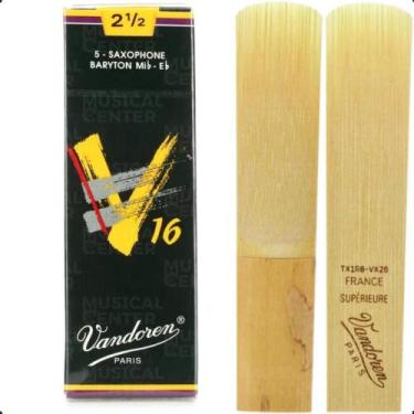 Imagem de Palheta v16 p/ sax baritono n.2,5 sr7425 vandoren 12156